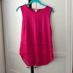 Michael Kors Pink Sleeveless Top